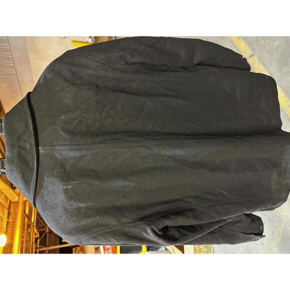 Banana Republic Wool Blend Car Coat Black Small Philippines Mid-Length Button - Picture 3 of 6